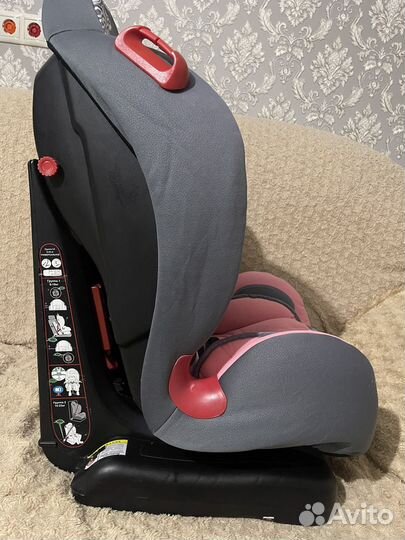 Автокресло Capella 1-2 Luxe pink