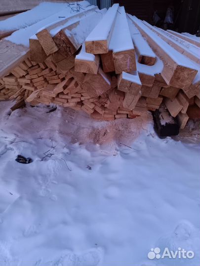 Брус 180х180 листвяк