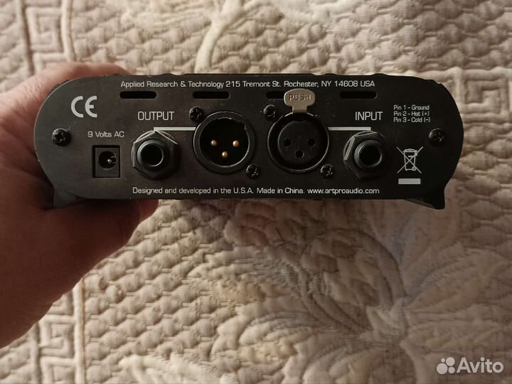 Микрофонный предусилитель ART Tube MP Project