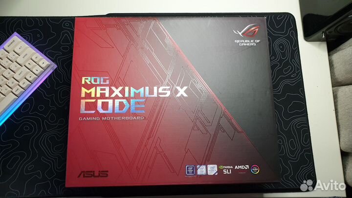Maximus X Code Материнская плата z370 Asus ROG