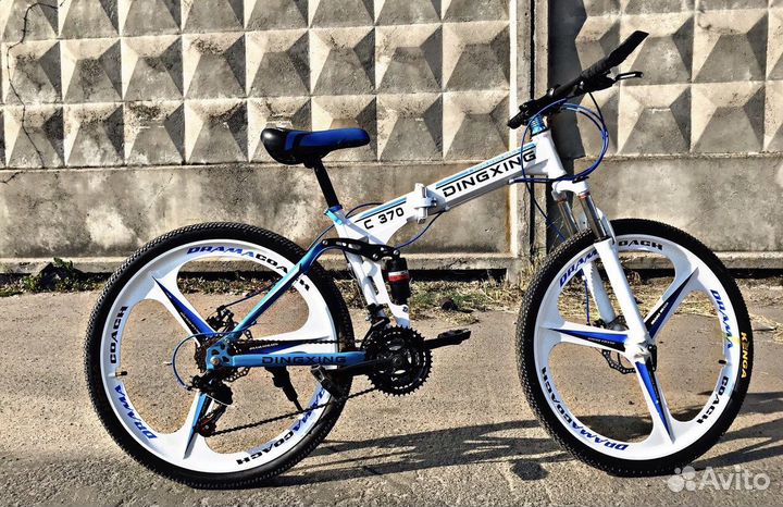 Велосипед на литых дисках