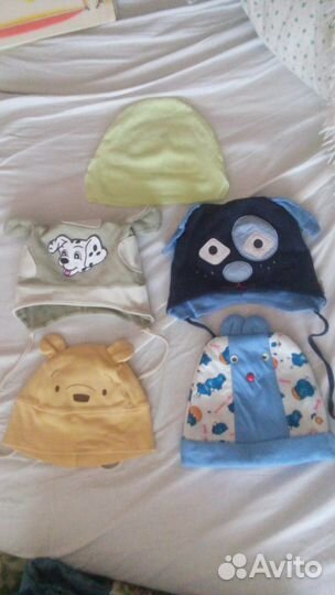 Детские шапочки пакетом