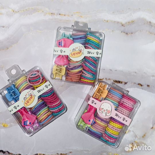 Набор резинок для волос