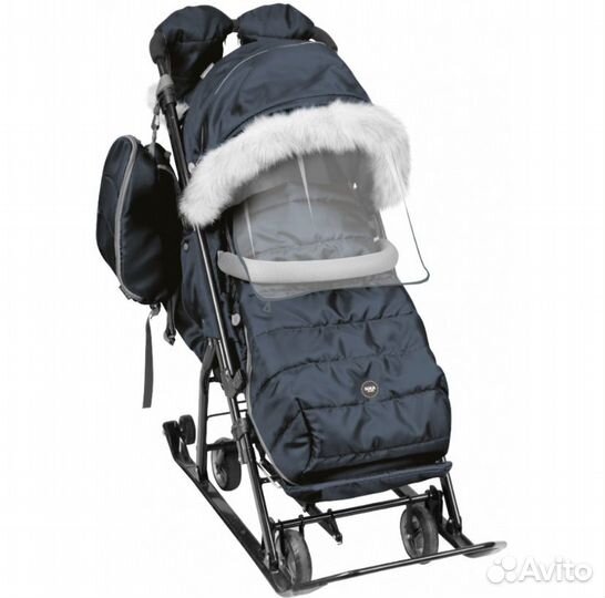 Санки на колесах