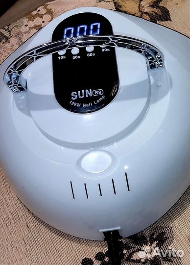 Лампа для маникюра sun s 9 120w