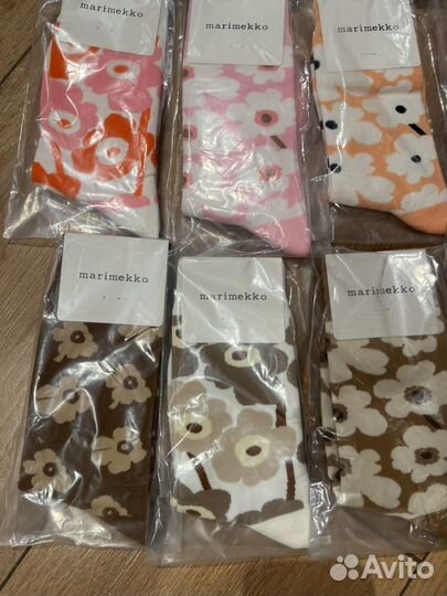 Носки с цветами Marimekko 37-39 сумка-шопер