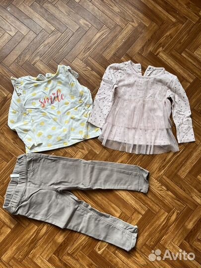 Пакет вещей на девочку 86-92