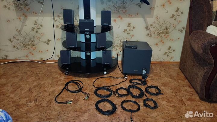 Колонки от системы активной акустики 7.1