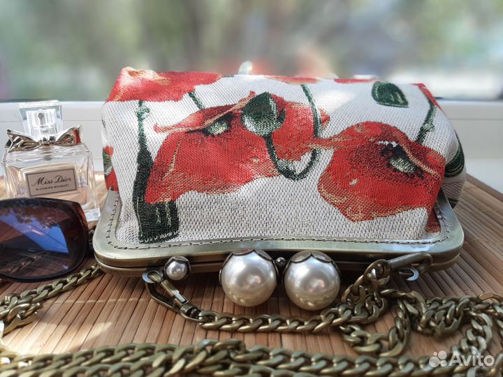 Сумочка дамская, ручная работа