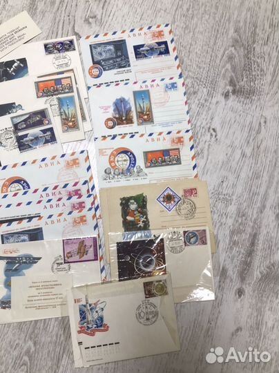 Конверты,почтовые открытки 1975 год