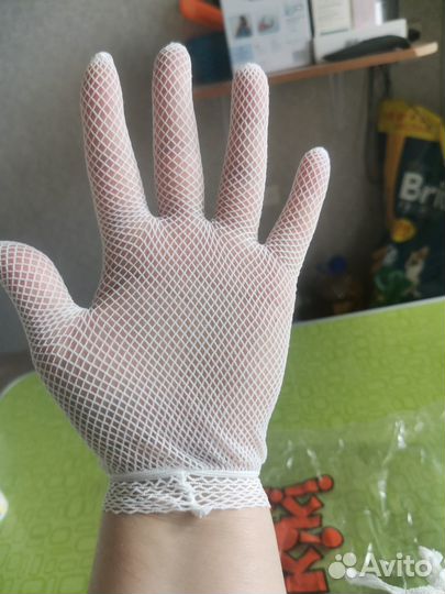 Перчатки свадебные