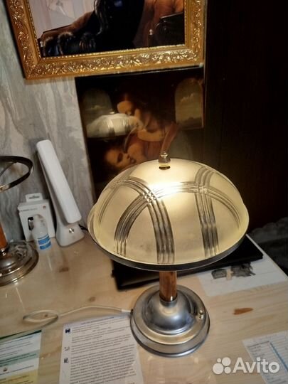 Настольная лампа СССР ретро винтаж