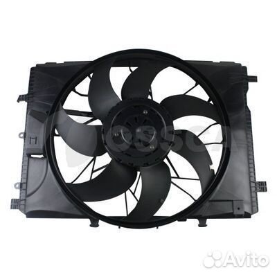 Вентилятор радиатора mercedes E/C/SLK/CLK