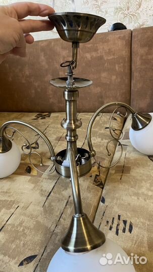 Люстра 3-х рожковая