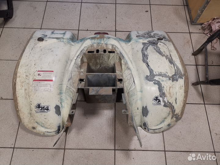 Пластик задний Stels 500 gt