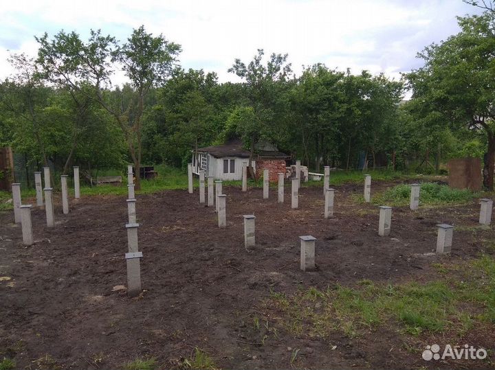 Жб сваи от производителя / Монтаж, забивка свай