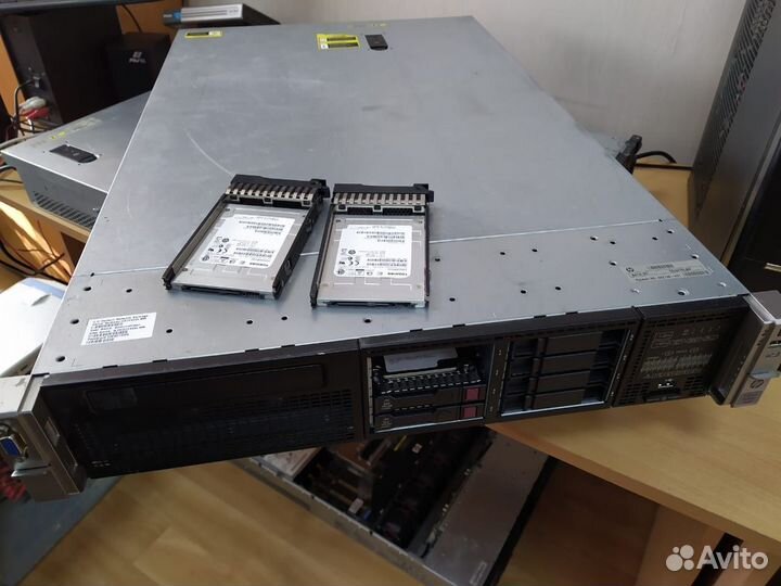 Сервер HP DL385 G8, 6344, 64Gb, 2*600Gb SAS