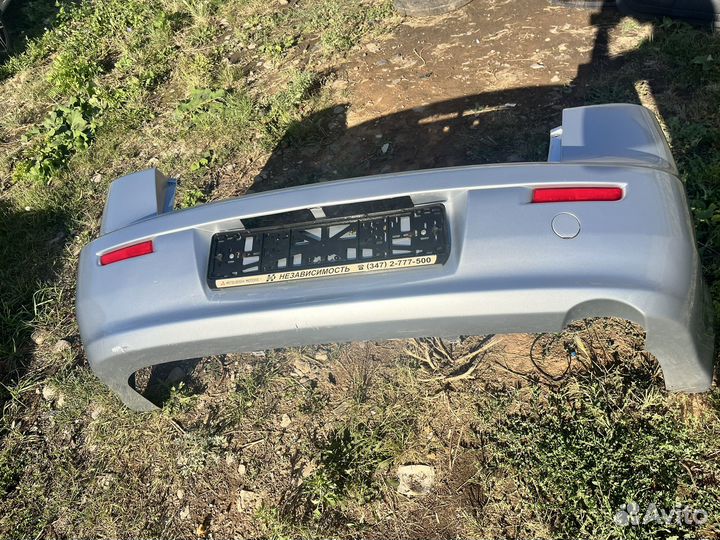 Задний бампер на mitsubishi lancer 10