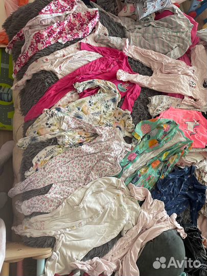 Боди для девочки 80 86 92