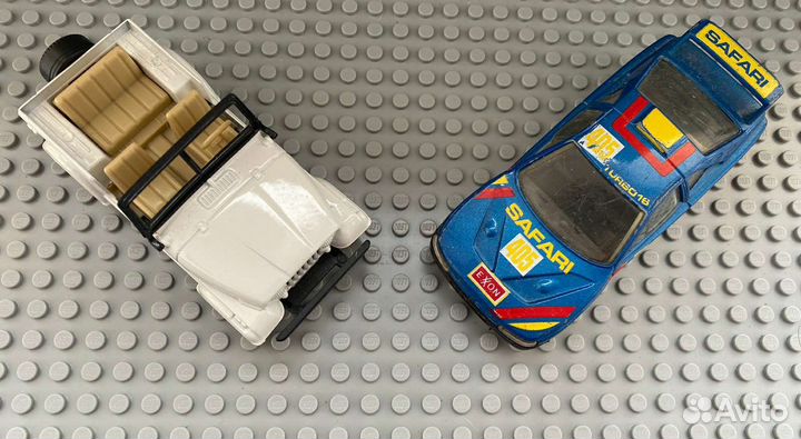 Модели Машин Jeep и Peugeot 1/43 Bburago