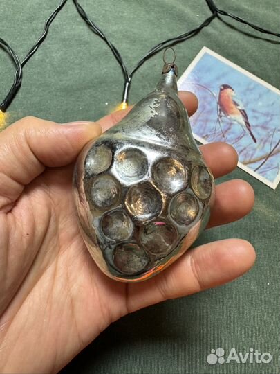 Елочная игрушка нептун СССР