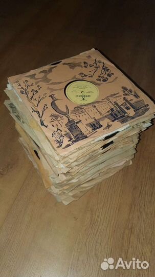 Виниловые пластинки (78 об.)