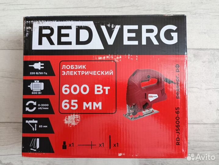 Электролобзик Red Verg RD-JS600-65