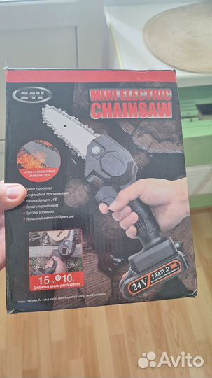 Мини пила акумуляторная (сгорел моторчик)