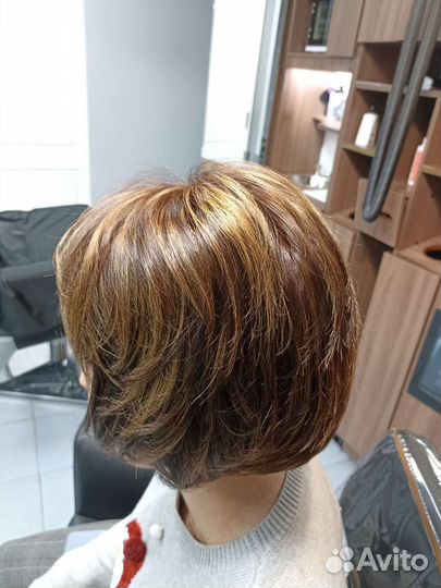 Окрашивание в один тон