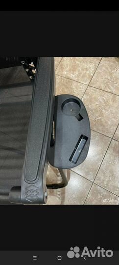 Кресло шезлонг с подстаканником