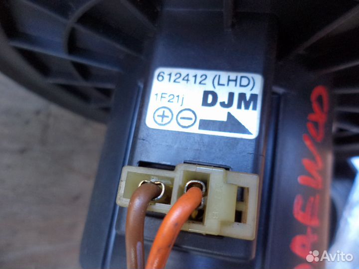Моторчик печки отопителя мотор Daewoo Matiz Матиз