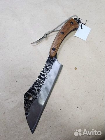 Нож-тяпка кова�ный с чехлом