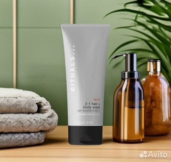 The Rituals sport 2 в 1 (гель+шампунь) 200 мл