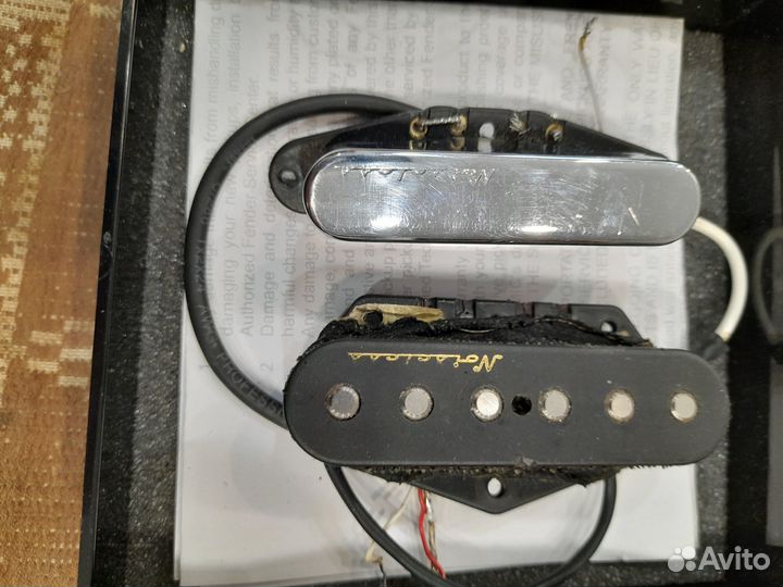 Звукосниматели fender telecaster vintage noiseless