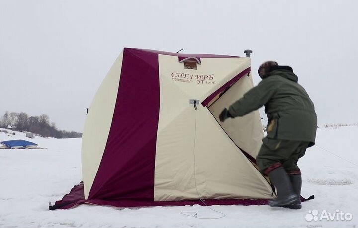 Зимняя палатка снегирь