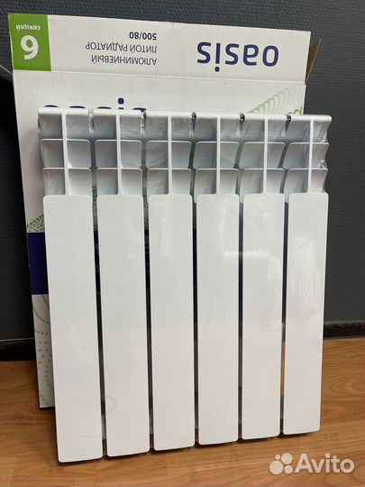 Радиатор отопления алюминиевый секционный