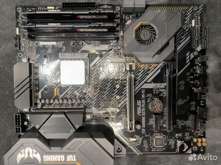 AM4 Материнская плата + процессор + память