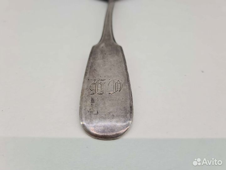 П.2595 Ложка столовая 1895 год. Серебро