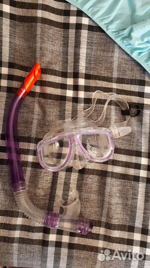 Маска для плавания с трубкой