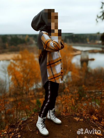 Рубашка утепленная для девочки