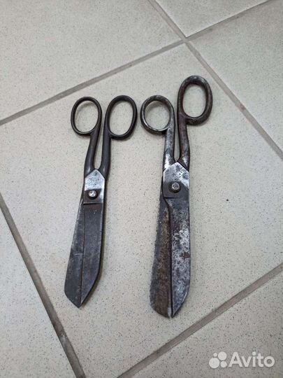 Ножницы старинные. Кондратов. 1870г1882-1896. Вача