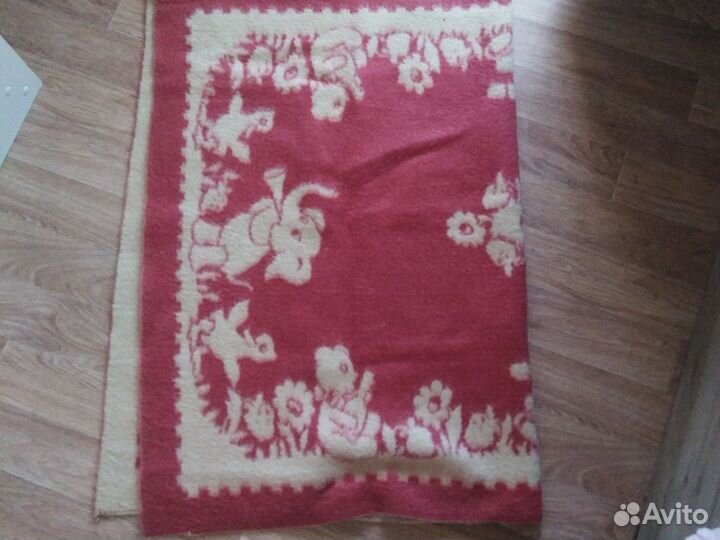 Одеяло детское шерстяное