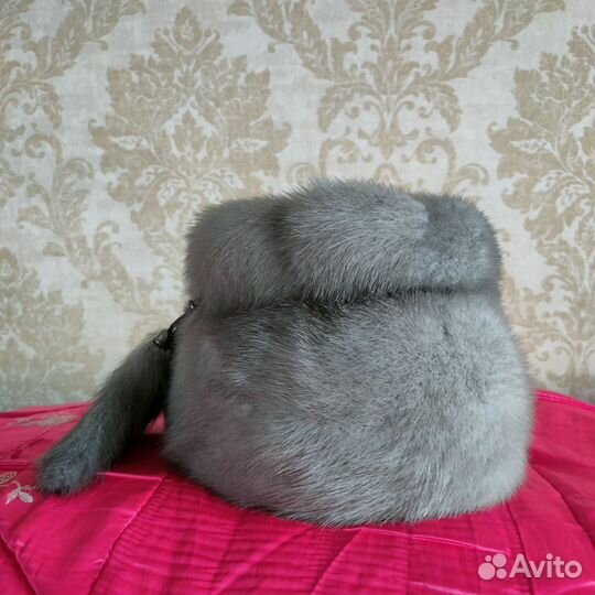 Шапка норковая женская