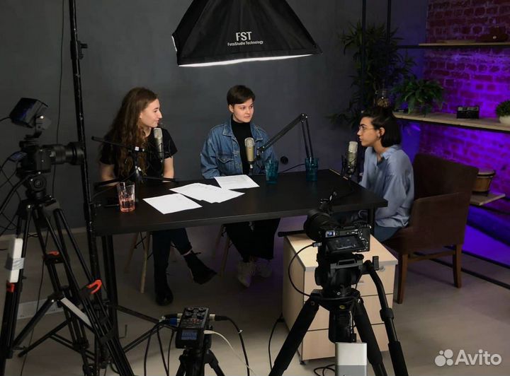 Проведение трансляций/Интервью/Вебинары/Подкасты