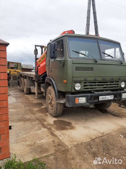 Кран борт камаз