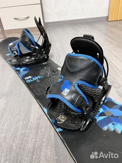 Сноуборд комплект Burton Cruzer 140 + Flow S/M