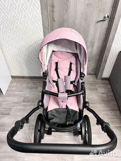 Коляска 2 в 1 эко кожа