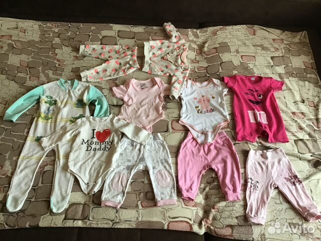 Детская одежда для девочек пакетом