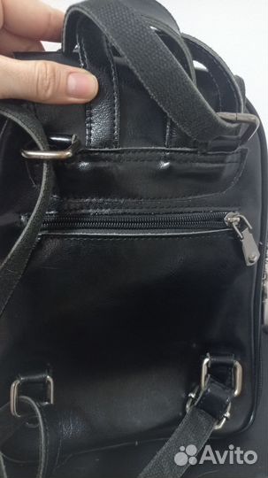 Рюкзак женский натуральная кожа бу