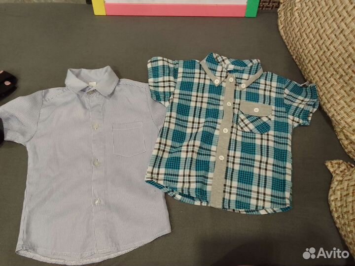 Рубашки на мальчика 92-98